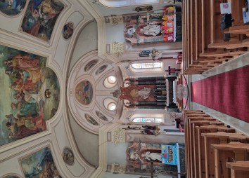 Kirche Nesselwängle innen