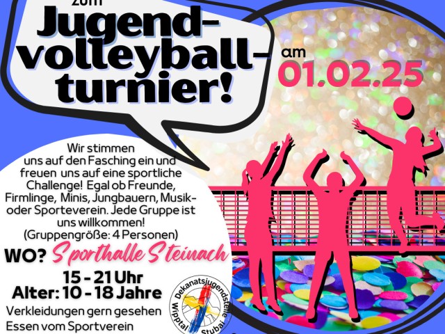 Faschings-Volleyballturnier