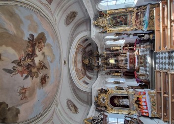 Kirche Grän innen