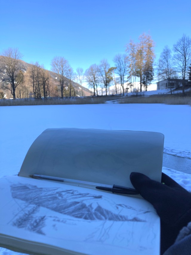 Ruhende Linie – Zeichnen aus der Stille