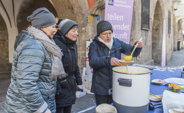 Aktion Familienfasttag lädt zum Suppenessen