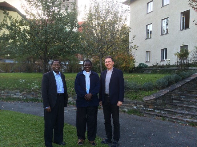 Besuch aus Tansania im Priesterseminar Innsbruck-Feldkirch