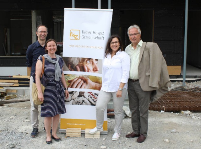 Hospizhaus Tirol: Bau geht in die Zielgeraden