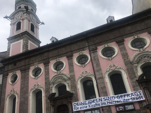 Ideenspenden für Innsbrucker Spitalkirche erbeten