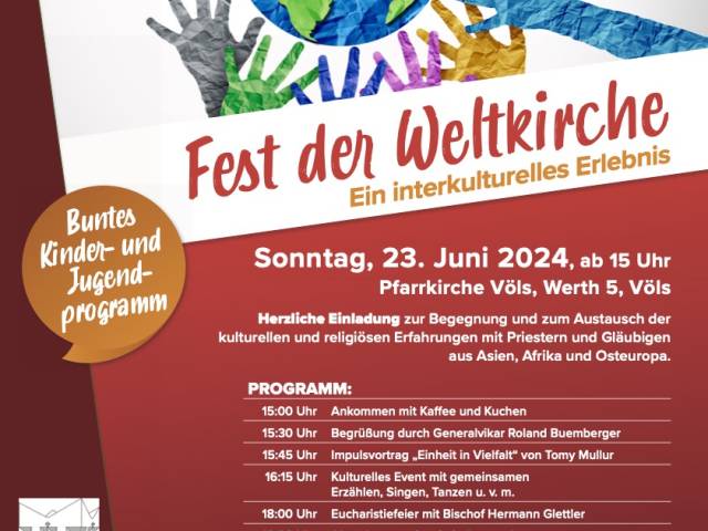 Interkulturell: Ein Fest der Weltkirche in Völs