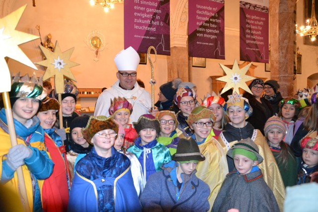 Sendungsfeier der Sternsinger in Jenbach