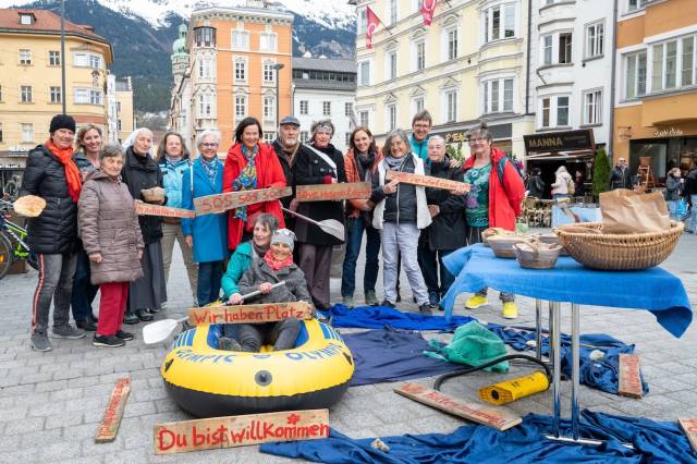 Zusammen.leben im Flüchtlingsboot