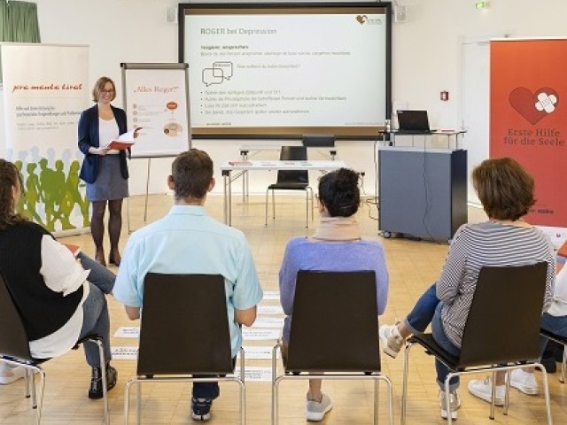 Erste Hilfe für die Seele Erwachsener - Kurs 1