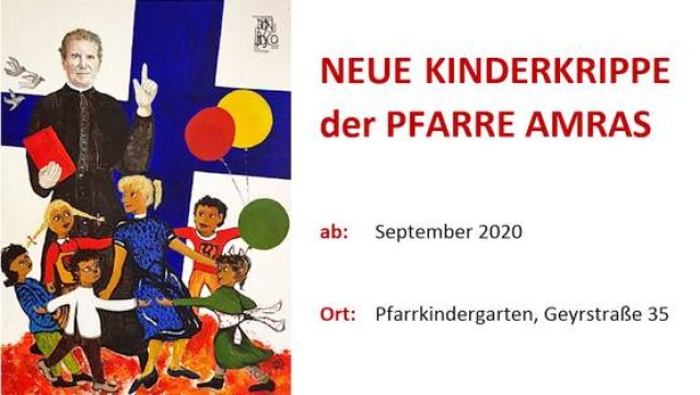 Neue Kindergrippe in der Pfarre Amras