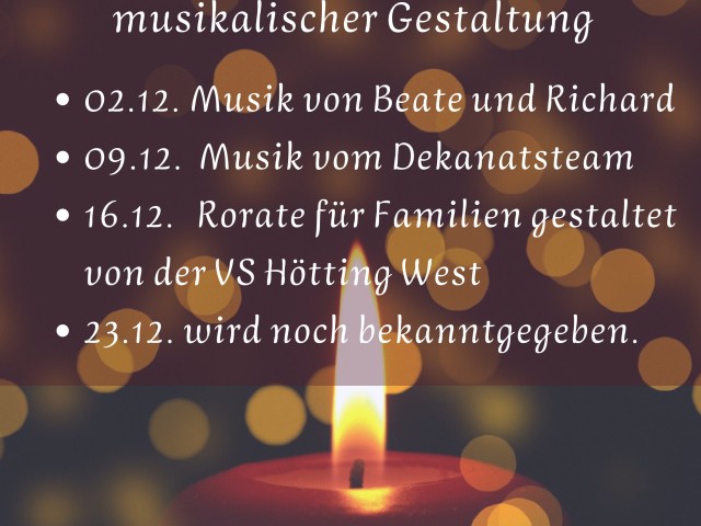 Rorate im Advent
