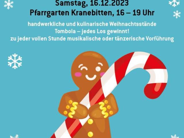 SA, 16.12. 16:00 - 19:00 Uhr Kranebitter Weihnachtsfreude - Pfarrgarten Kranebitten