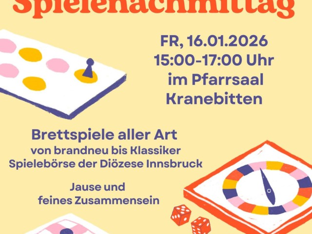 Spielenachmittag des kath. Familienverbandes