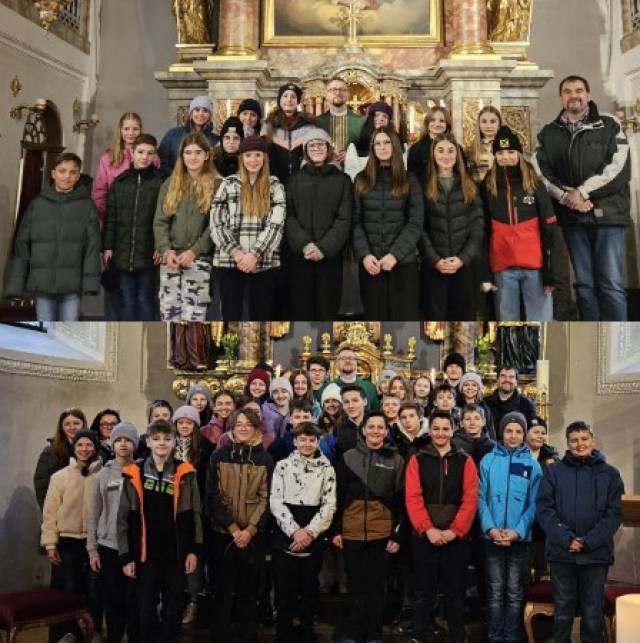 Vorstellungsgottesdienst der Firmlinge in unserem Seelsorgeraum
